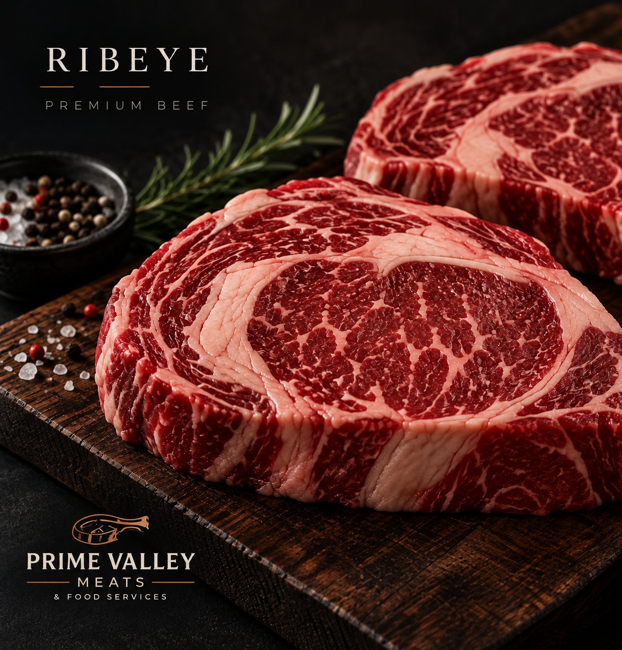 Ribeye — premium beef, Prime Valley Meats